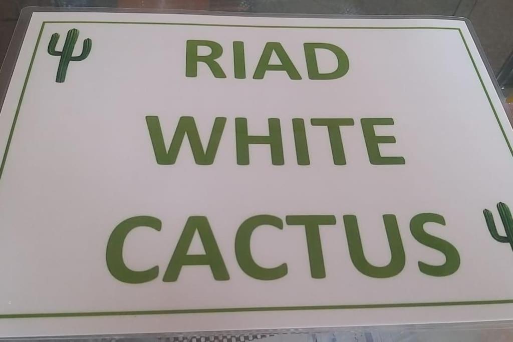 Riad White Cactus Marrakesh Extérieur photo